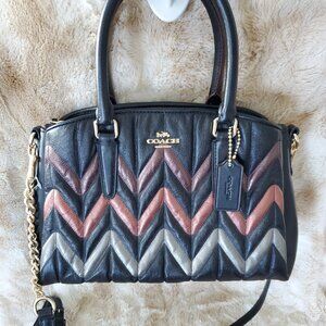 AUTHENTIC COACH COLLECTION NOW ON POSHMARK! NEW $600 Coach Metallic Mini Sage